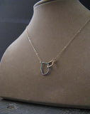 Mixed Metal Organic Link Necklace