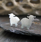 Lamb Stud Earrings