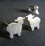 Lamb Stud Earrings