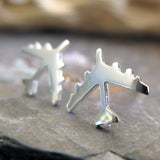 B-52 Stratofortress Military Jet Airplane Stud Earrings