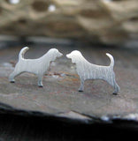 Beagle Dog Stud Earrings