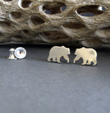 Bear Stud Earrings