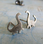 Dinosaur Brontosaurus Style 2 Stud Earrings