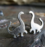 Dinosaur Brontosaurus Style 2 Stud Earrings