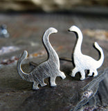 Dinosaur Brontosaurus Style 2 Stud Earrings