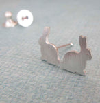 Bunny Rabbit Stud Earrings