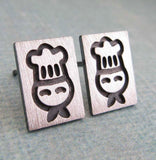 Chef Stud Earrings