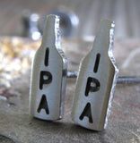 Craft Beer IPA Stud Earrings