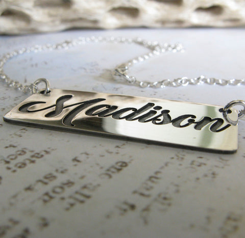 Ally name necklace hotsell