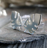 Fall Leaf Stud Earrings