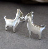 Goat Stud Earrings