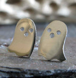 Pac Man Ghost stud earrings handmade in the USA