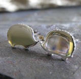 Hedgehog Earrings Little Studs in sterling silver or 14k gold