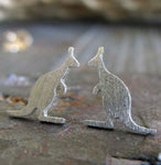 Kangaroo Stud Earrings