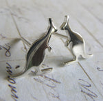 Kangaroo Earrings. Australia jewelry in sterling silver or 14k gold
