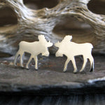 Moose Stud Earrings