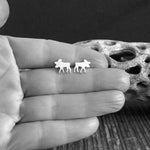 Moose Stud Earrings