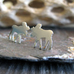 Moose Stud Earrings