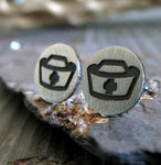 Nurse Hat Stud Earrings