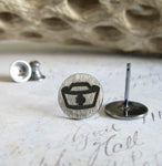 Nurse Hat Stud Earrings