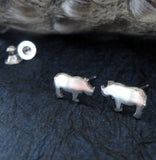Rhino Stud Earrings