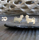 Shih Tzu Dog Stud Earrings