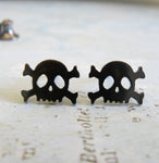 Skull & Crossbones Stud Earrings