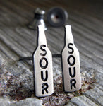 Craft Beer Womens Jewelry Sour in sterling silver