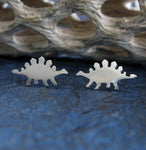 Dinosaur Stegosaurus Stud Earrings
