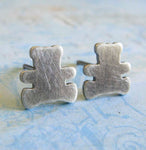 Teddy Bear Stud Earrings