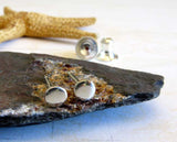 Tiny Dot Stud Earrings Sterling Silver