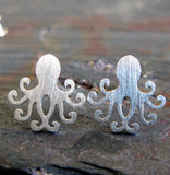 Octopus Stud Earrings