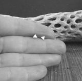 Triangle Stud Earrings